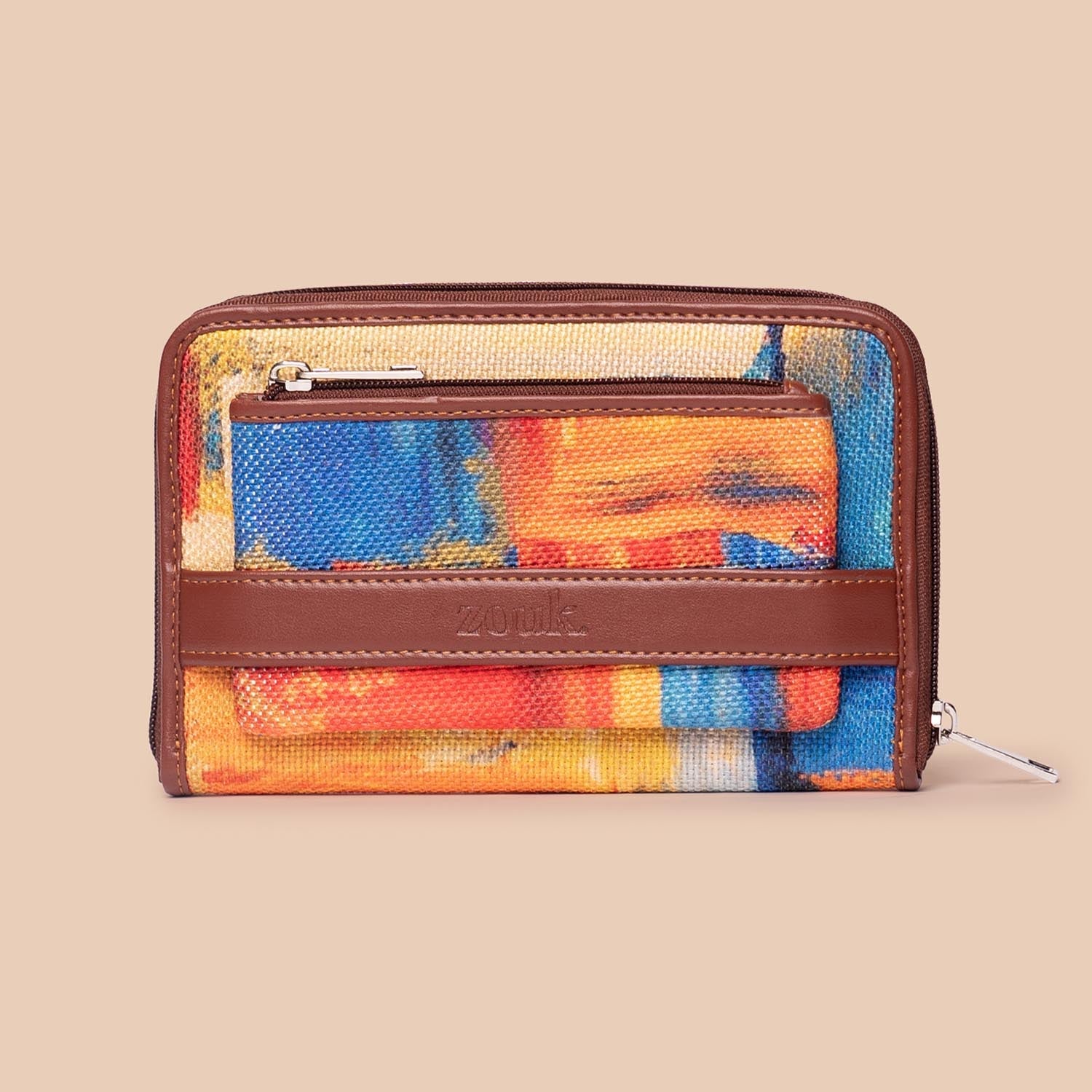 Abstract Amaze Classic Zipper Wallet