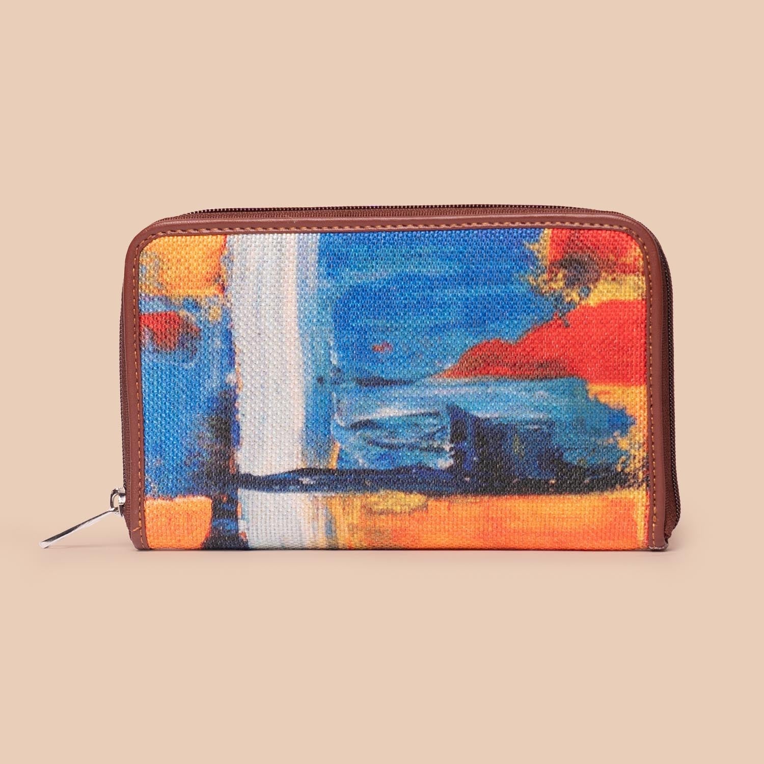 Abstract Amaze Classic Zipper Wallet