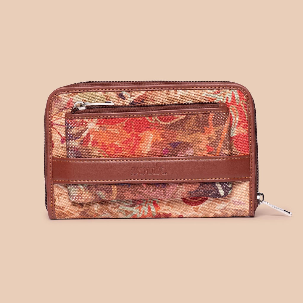 FloLov Classic Zipper Wallet