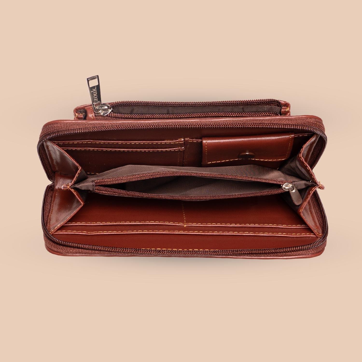 Abstract Amaze Classic Zipper Wallet