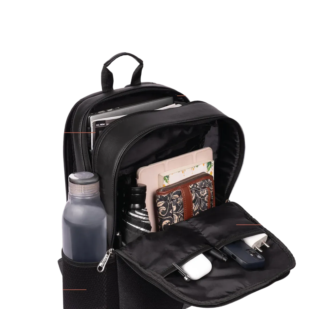 Charcoal Abyss Men's Statement Backpack