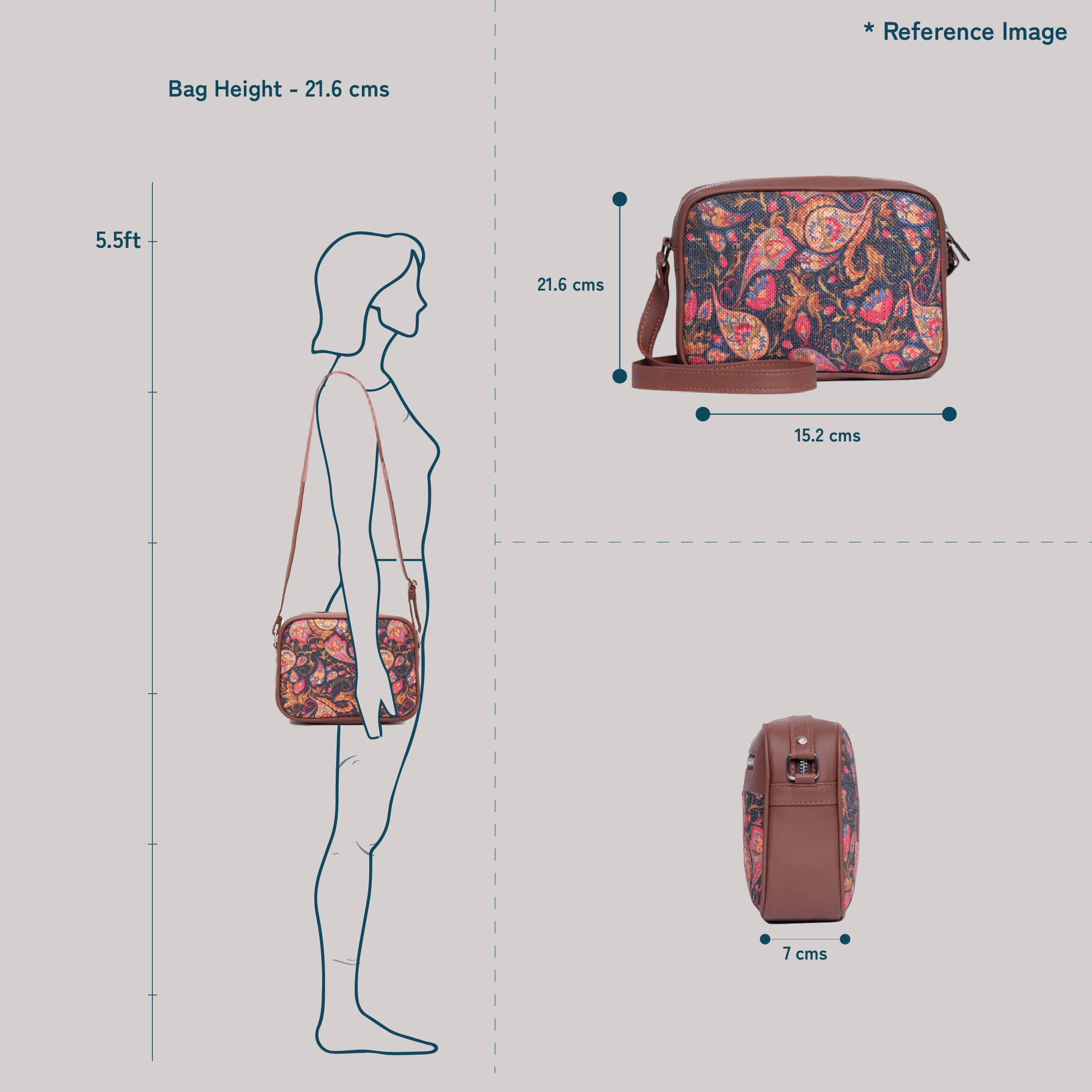 Abstract Amaze Sling Bag